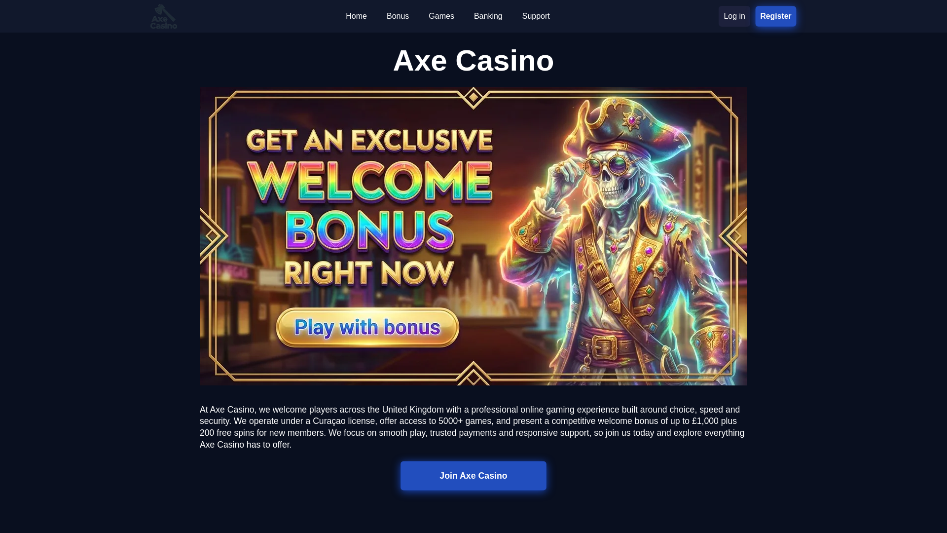 website screenshot of https://axecasinoie-com-54199.pages.dev/