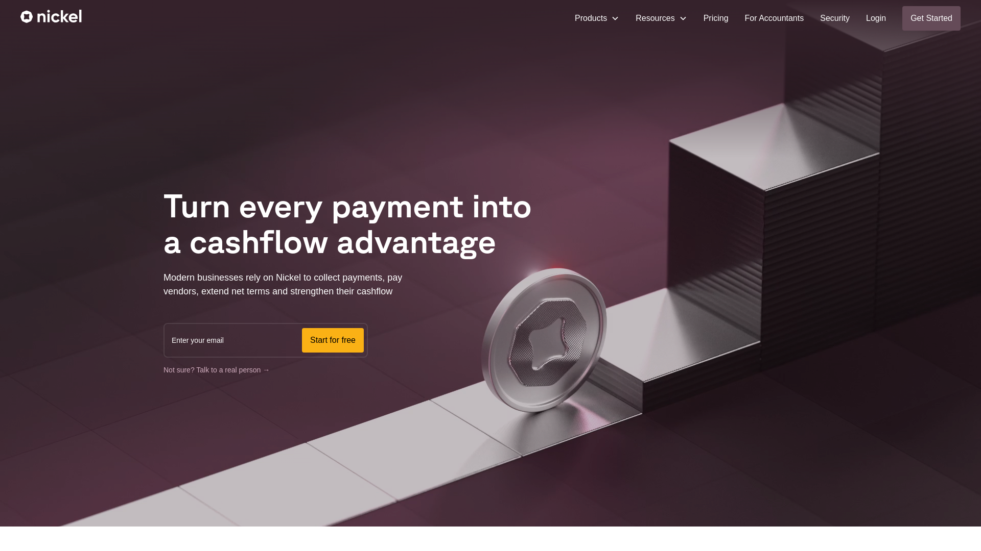 website screenshot of https://nickelfinancetoday.info/