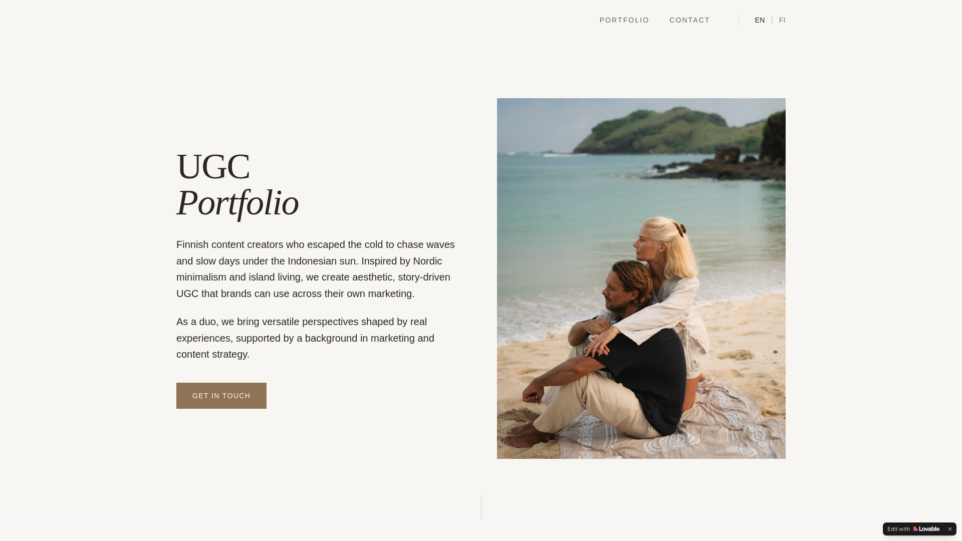 website screenshot of https://tilacreative.com/