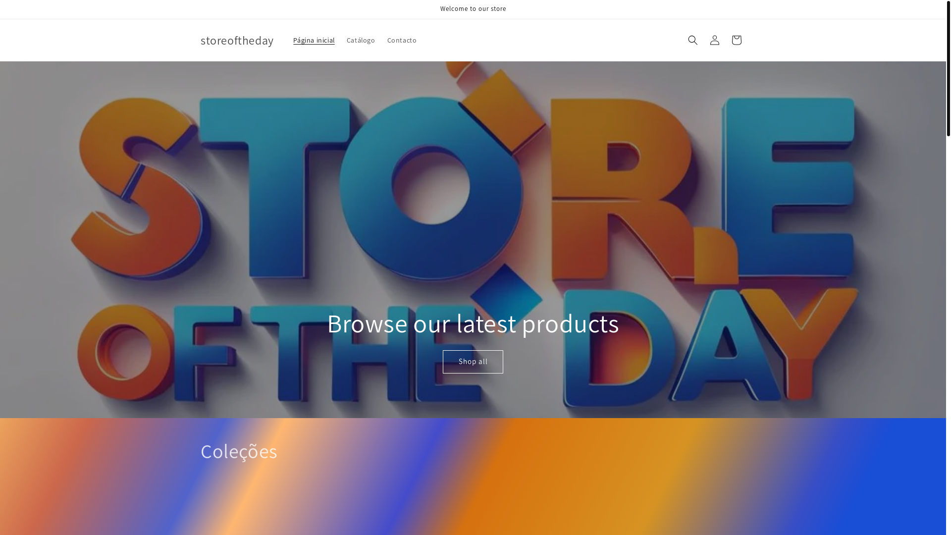 website screenshot of https://storeoftheday.net/