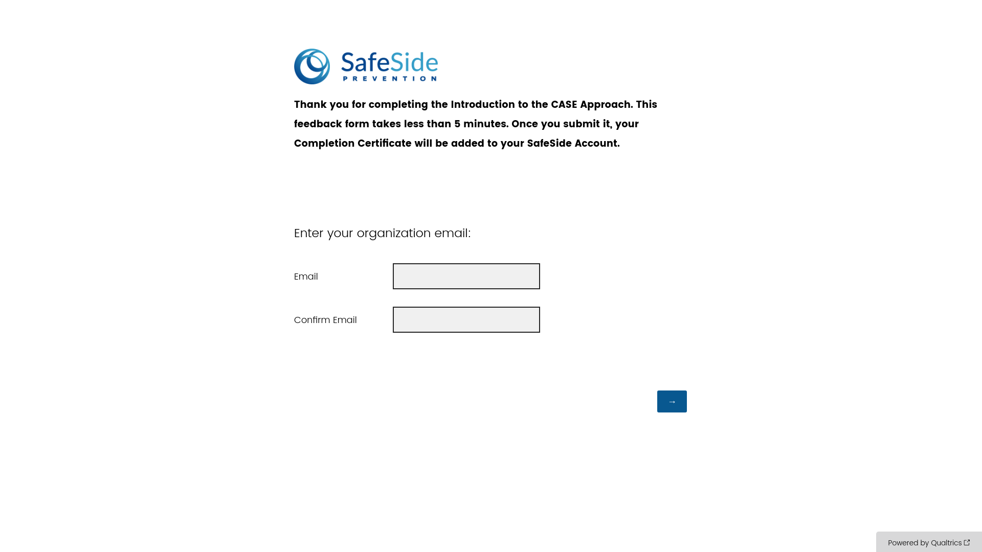website screenshot of https://safesidecase.com/