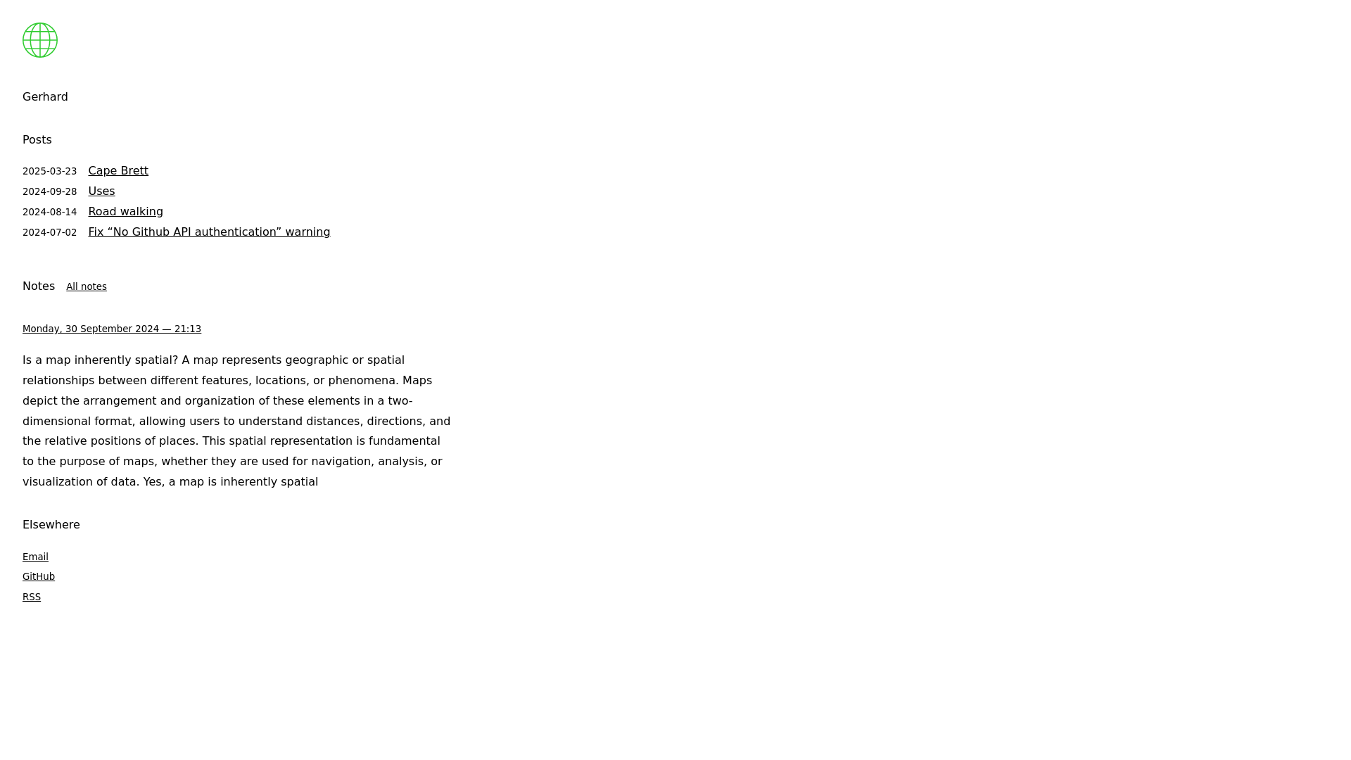 website screenshot of https://gerhard-nz.pages.dev/