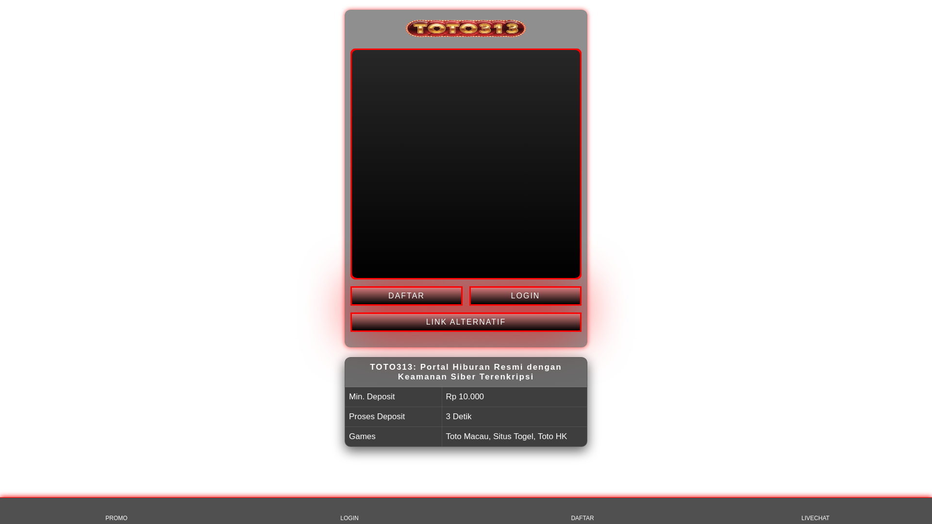 website screenshot of https://toto313-stehnika-privacy.pages.dev/
