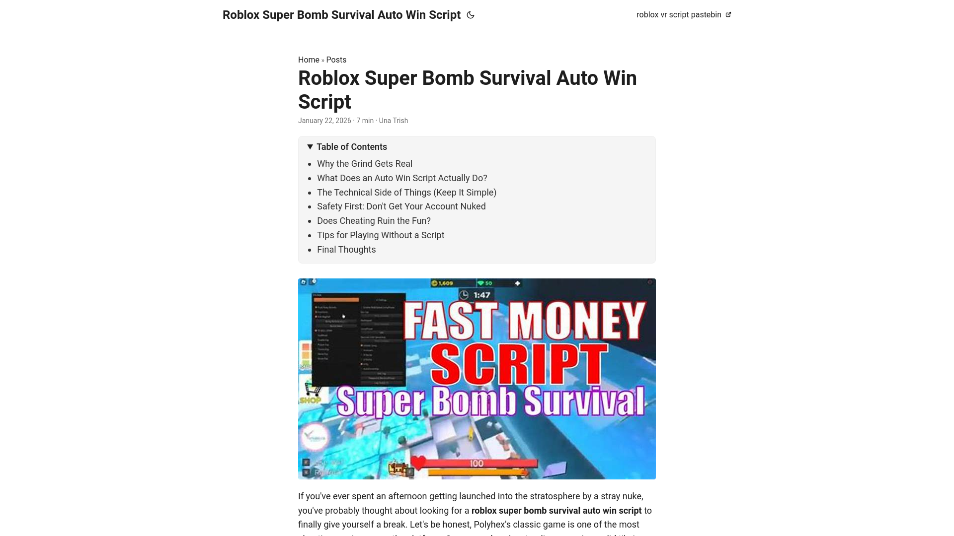 website screenshot of https://robloxsuperbombsurvivalautowinscript.pages.dev/
