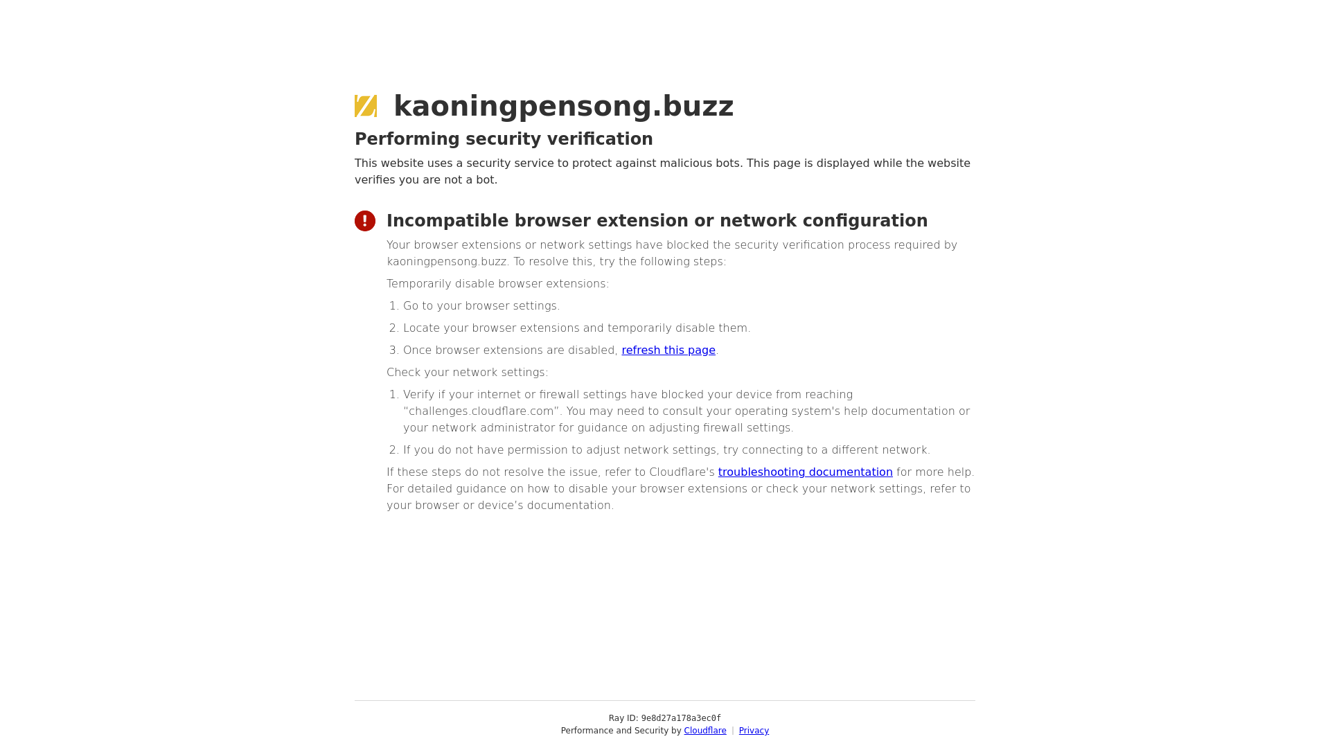website screenshot of https://kaoningpensong.buzz/