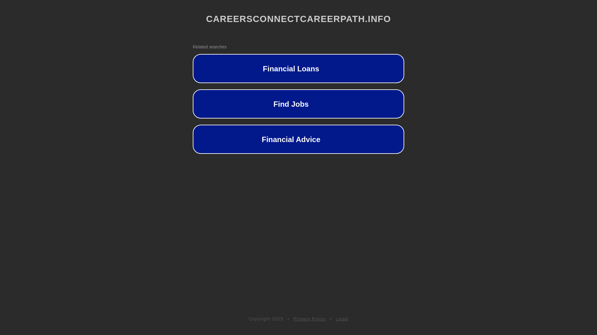 website screenshot of https://careersconnectcareerpath.info/