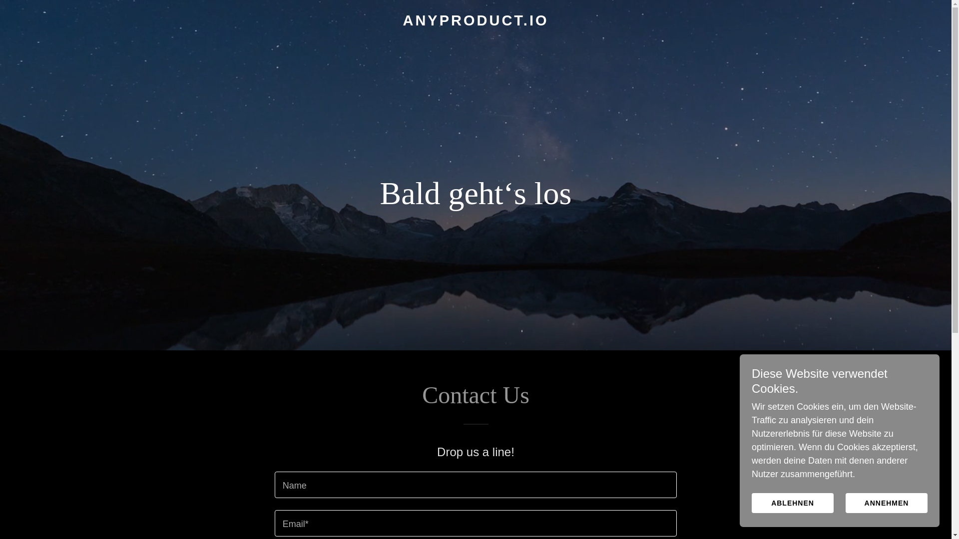 website screenshot of https://anyproduct.io/