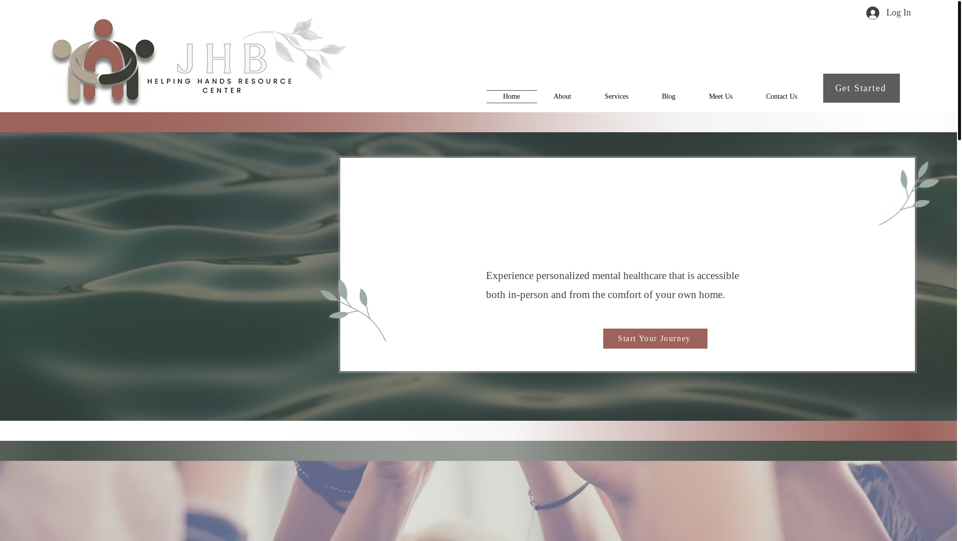 website screenshot of https://jhbhelpinghandsresourcecenter.com/