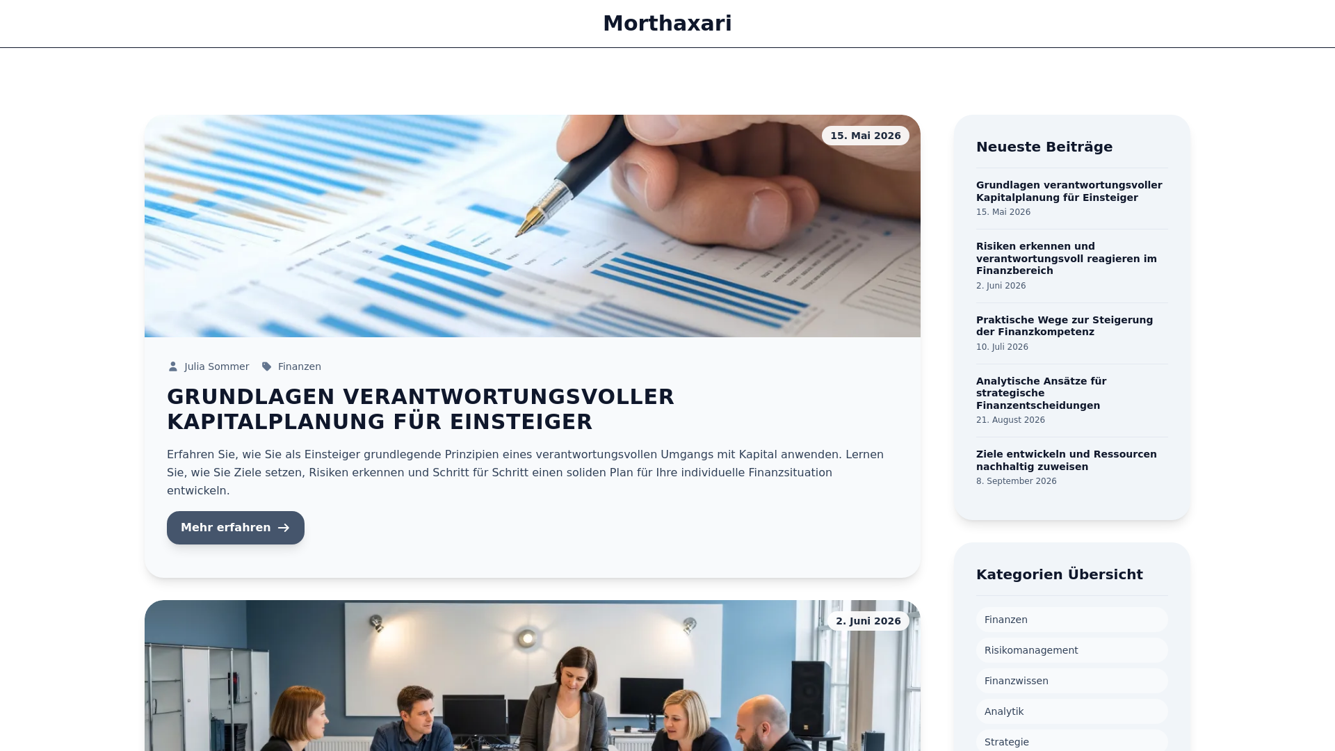 website screenshot of https://morthaxari.world/