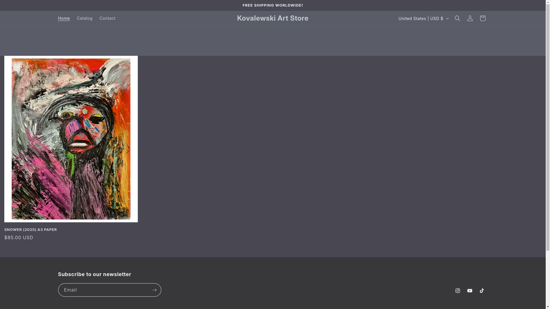 website screenshot of https://kovalewski.com/