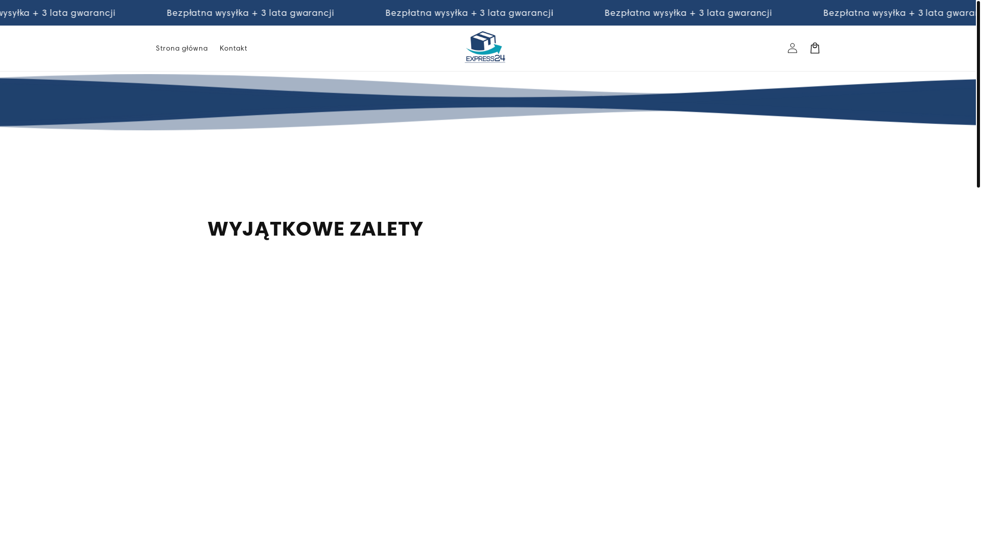 website screenshot of https://expressdostawa24.com/