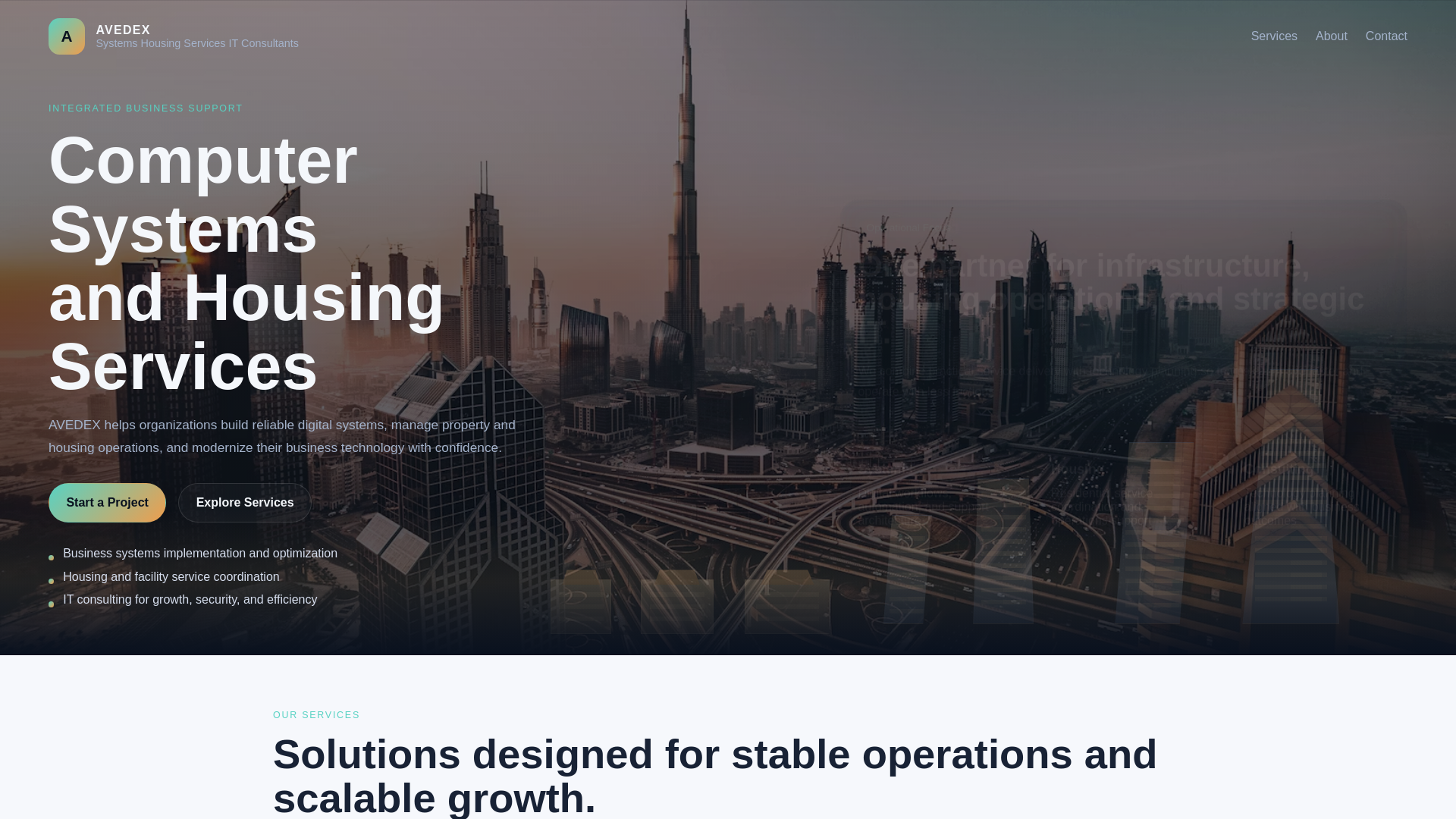 website screenshot of https://avedexopt.org/