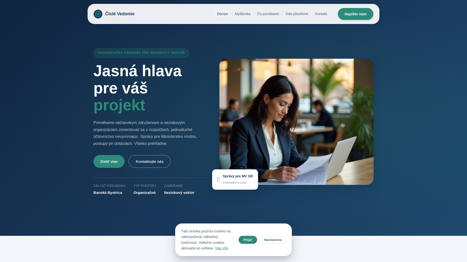 website screenshot of https://prvasprava.digital