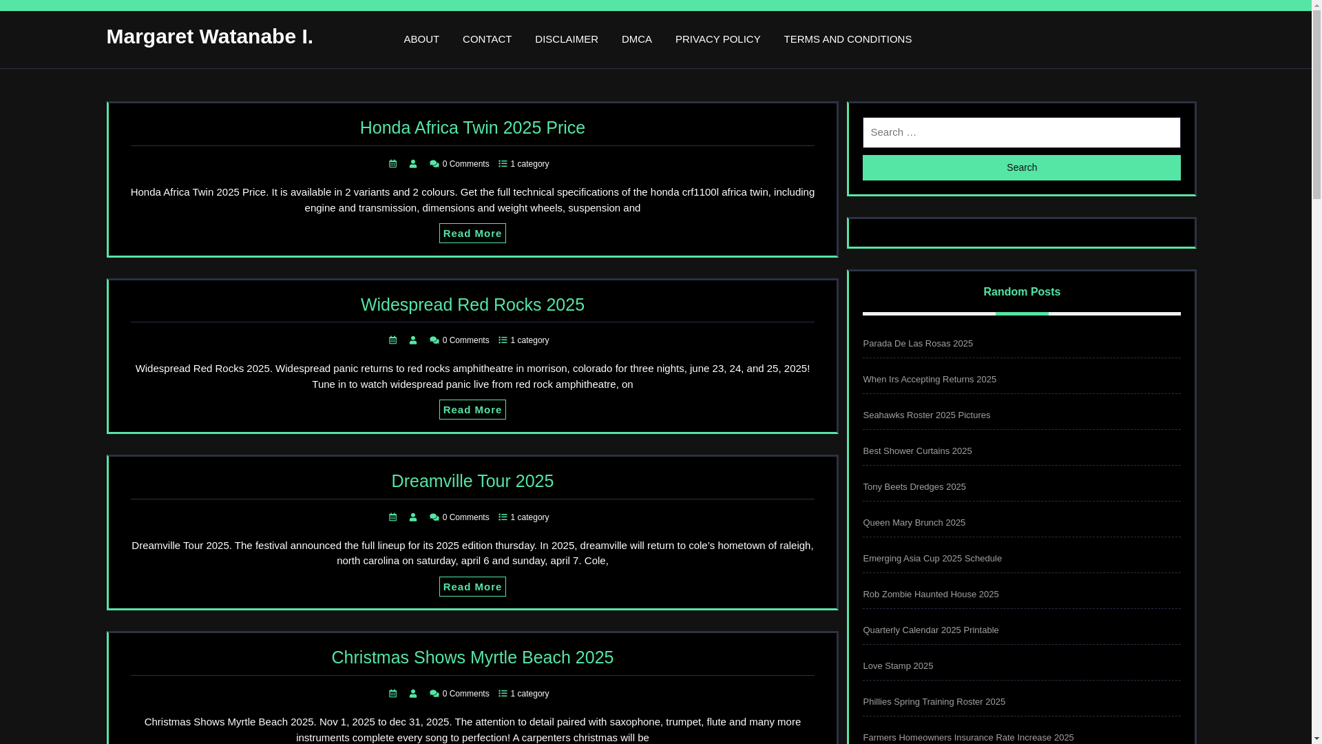 website screenshot of https://margaretwatanabei.pages.dev/