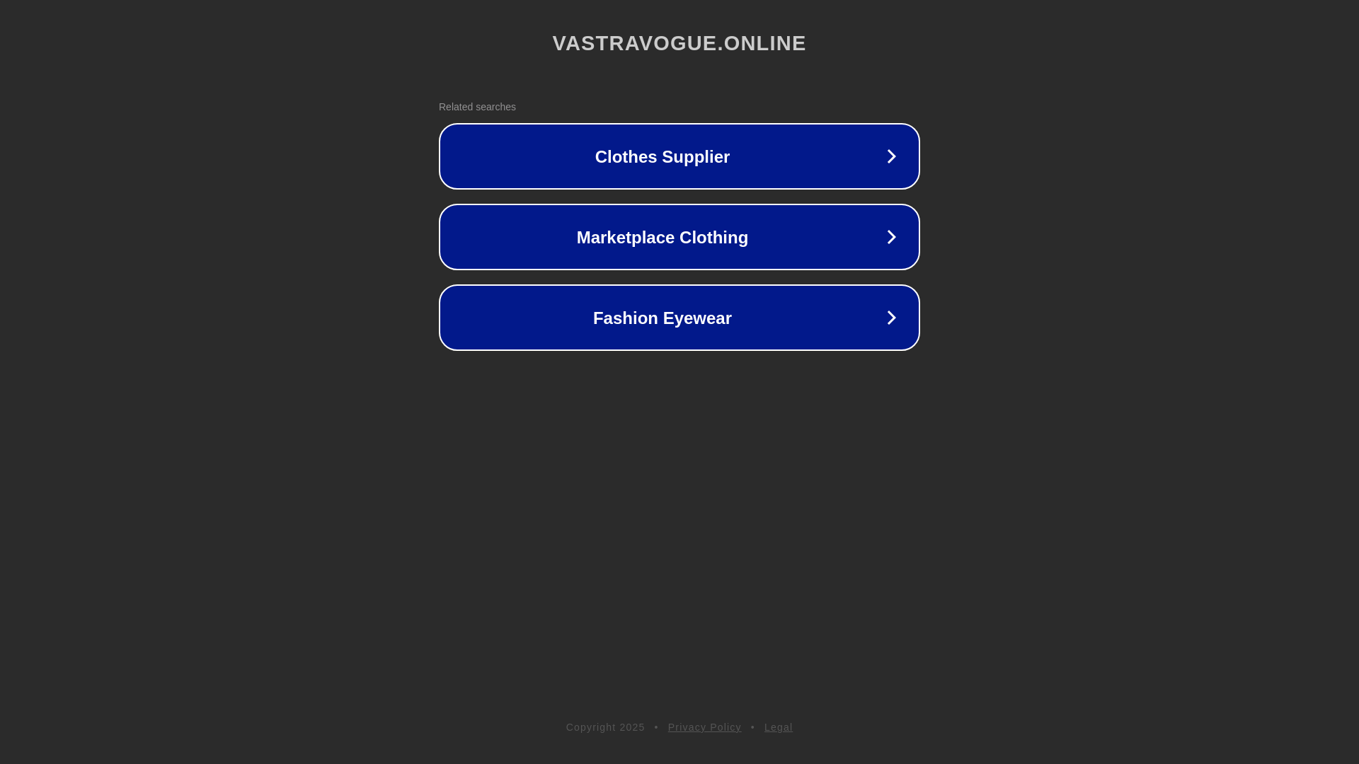 website screenshot of https://vastravogue.online/