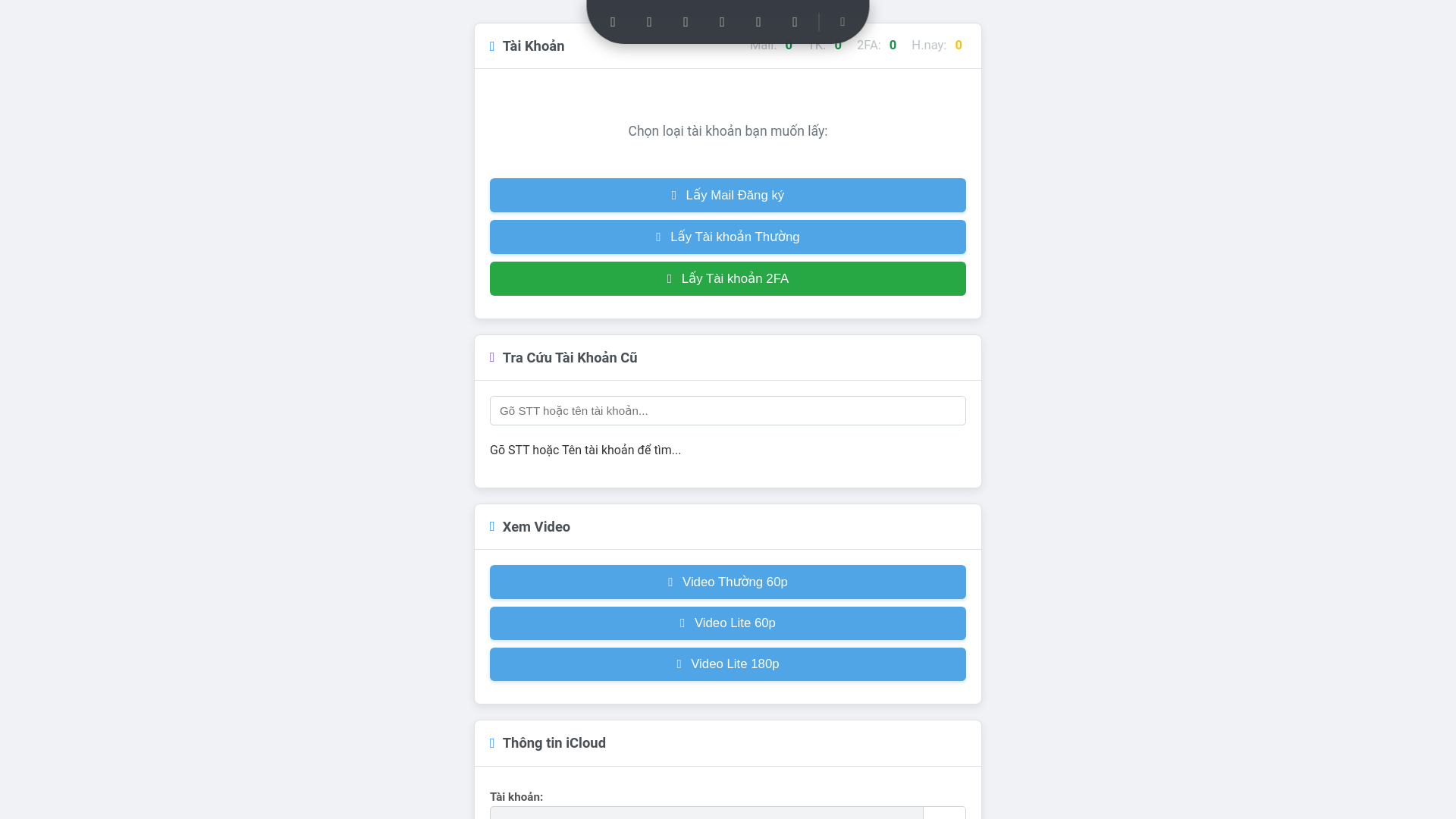website screenshot of https://captaintao.site/