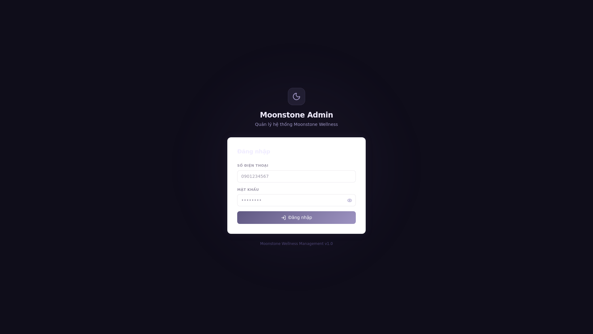 website screenshot of https://moonstonewellness-dashboard.pages.dev/