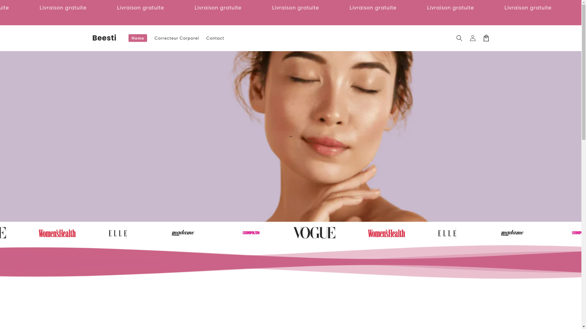 website screenshot of https://arctikfit.com/