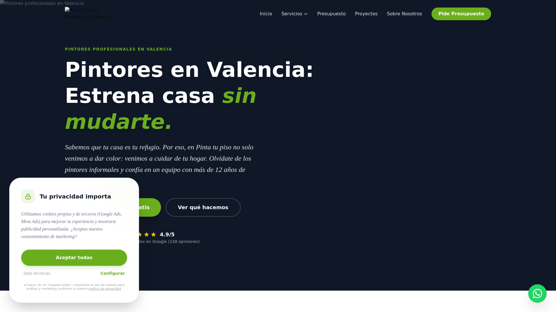 website screenshot of https://pintatupiso-web.pages.dev/