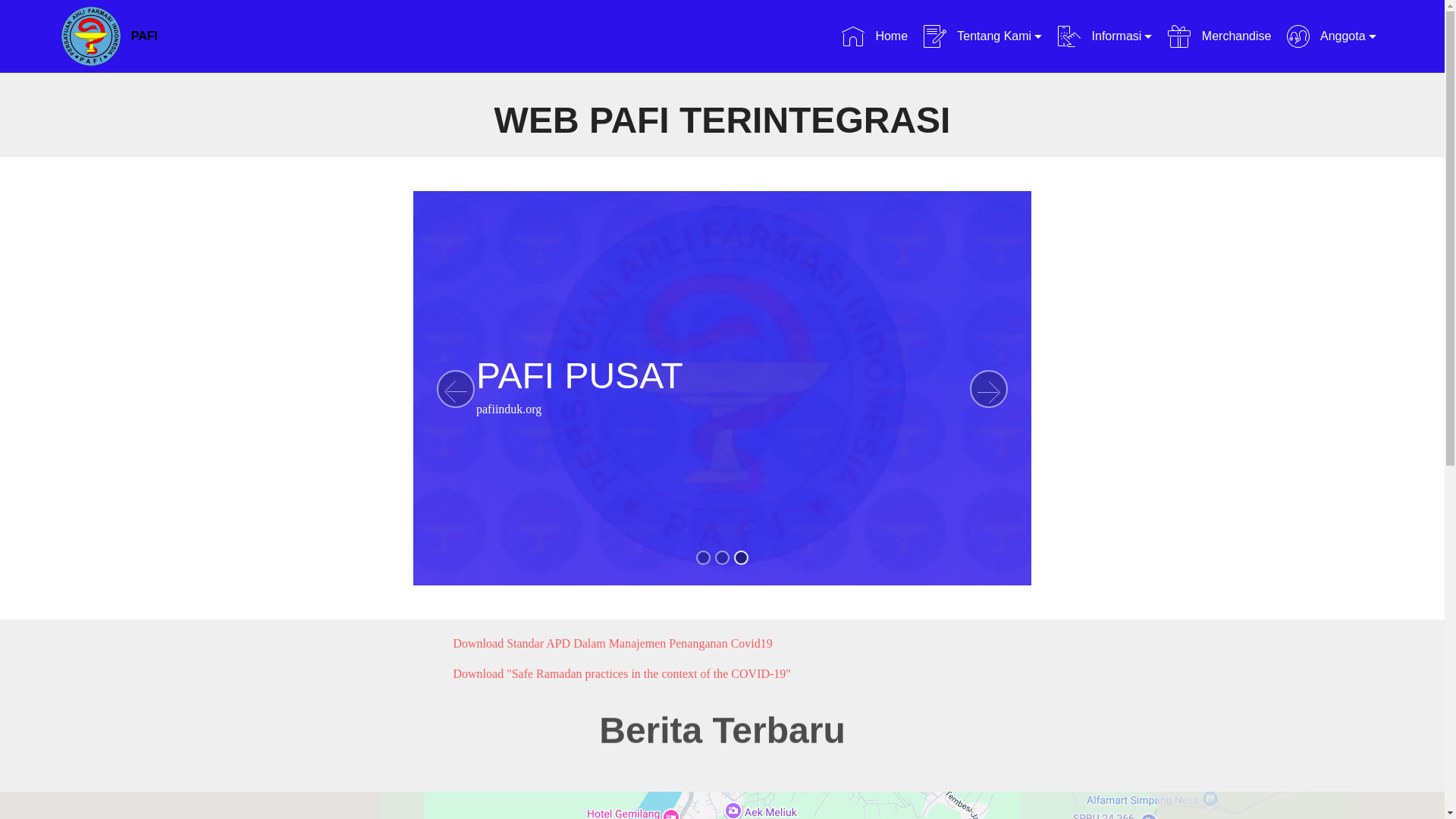website screenshot of https://pafi-kecamatanmuarabulian-org.pages.dev/