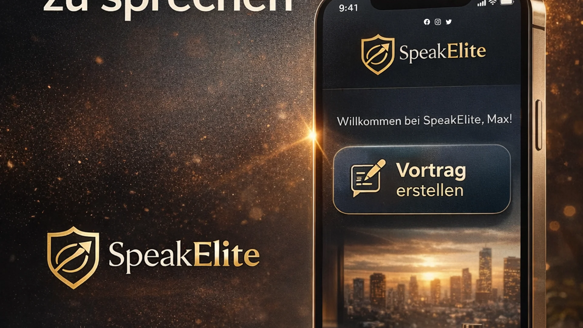 website screenshot of https://speakelite.online/