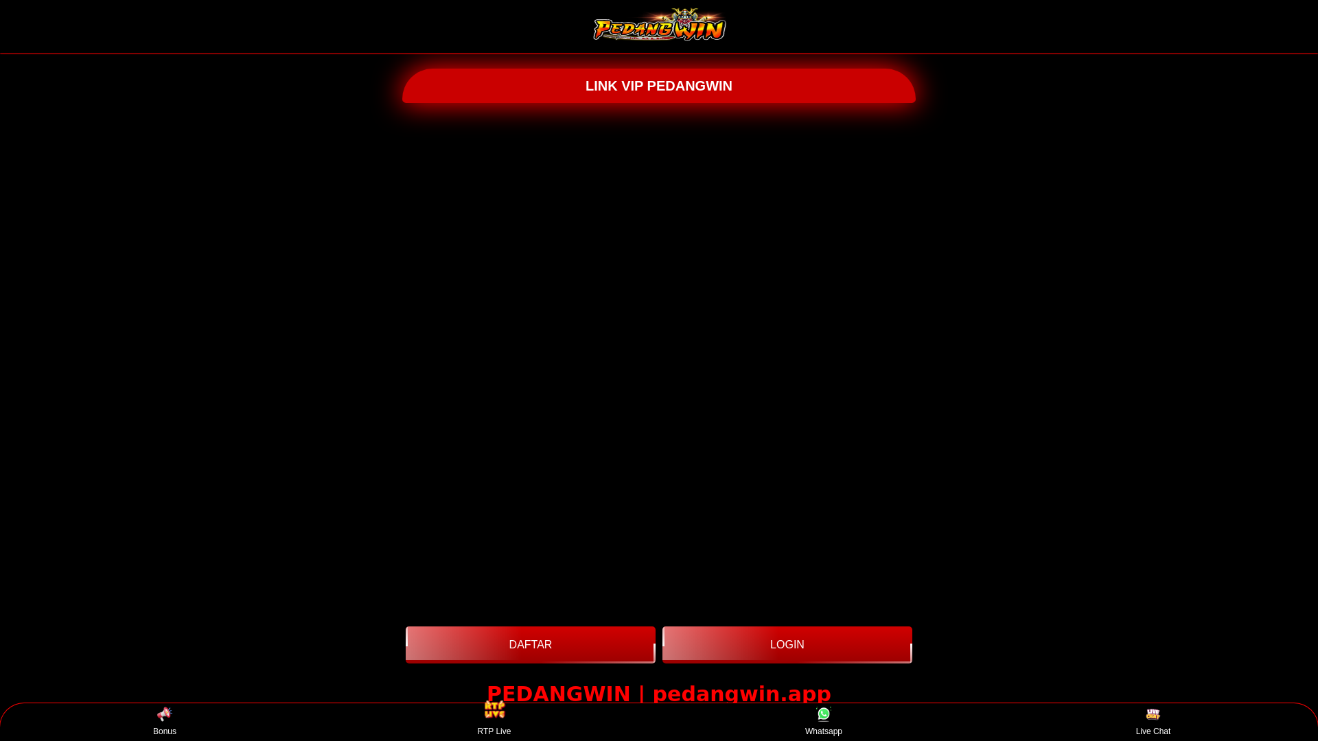 website screenshot of https://pedangwinapp.pages.dev/