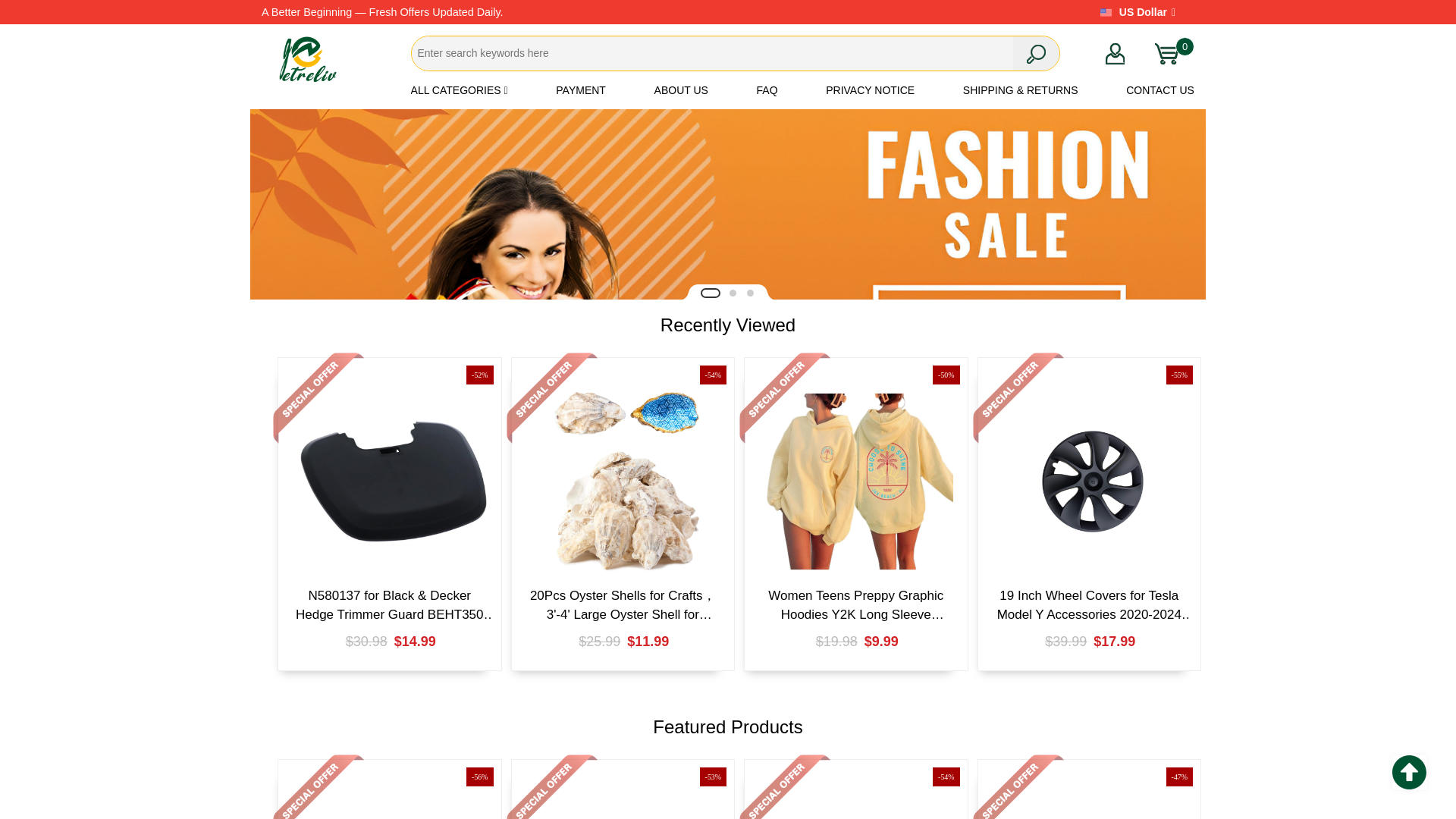 website screenshot of https://getreliv.com/