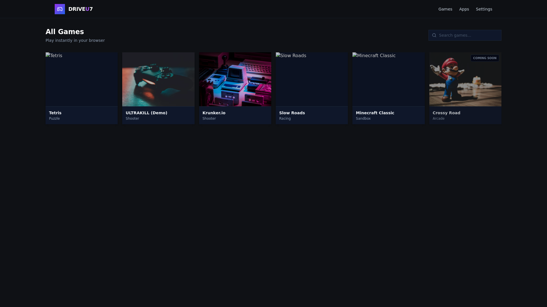 website screenshot of https://unblokedgames.es