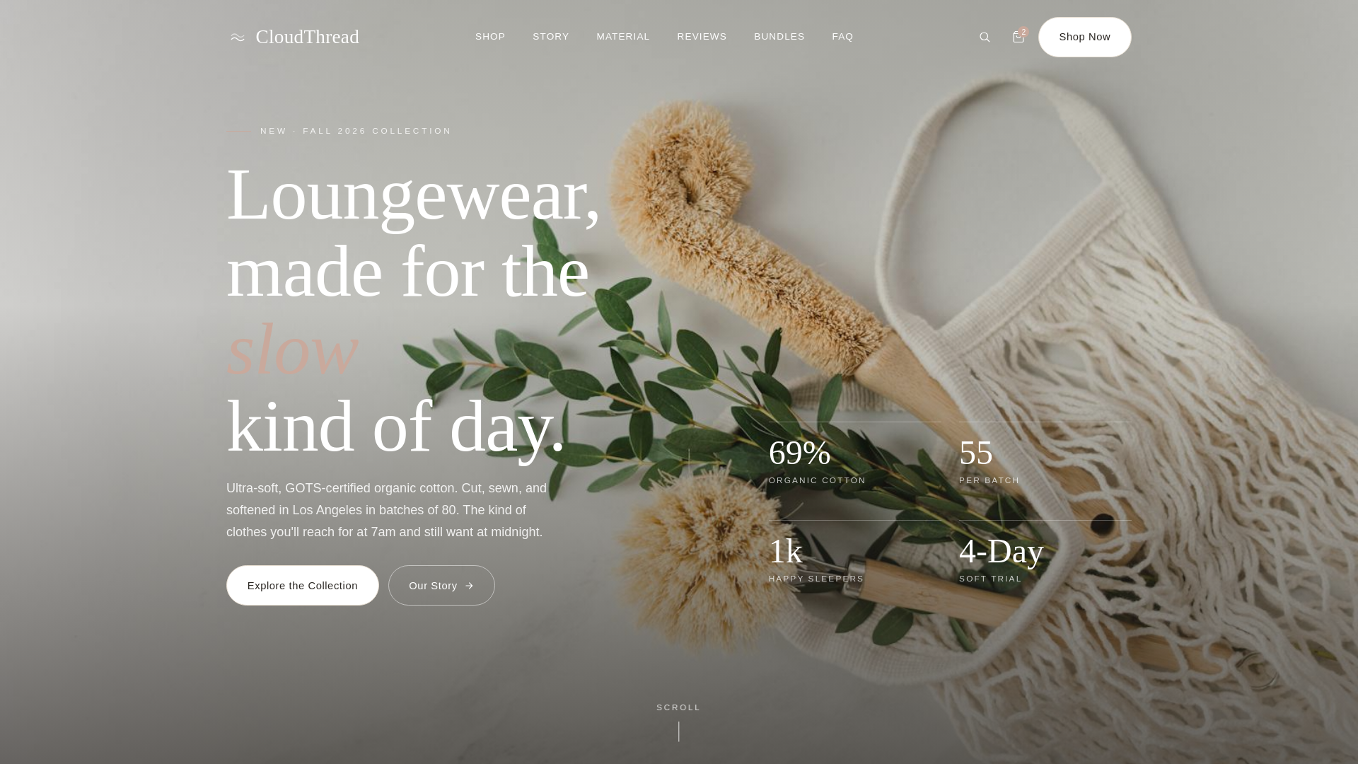 website screenshot of https://cloudthread.site/
