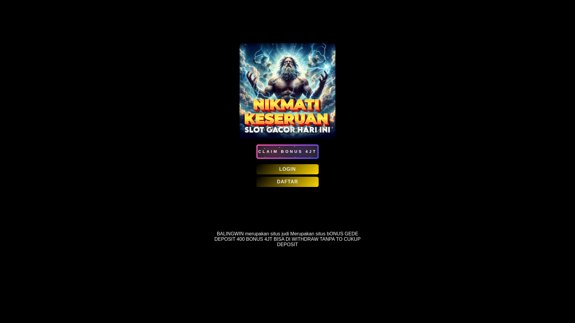 website screenshot of https://balingwingacor.pages.dev/