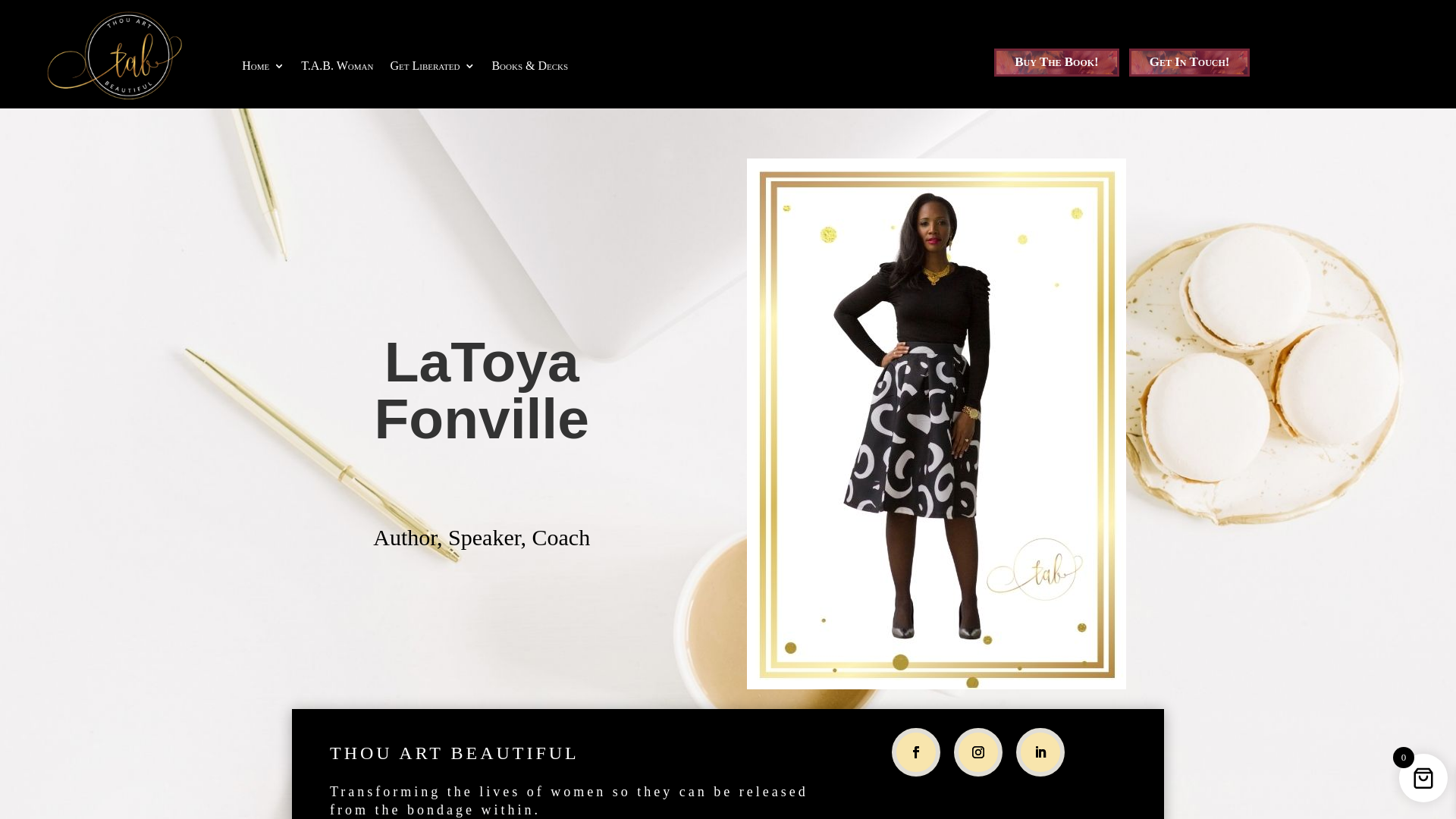 website screenshot of https://essenceofperfection.org/