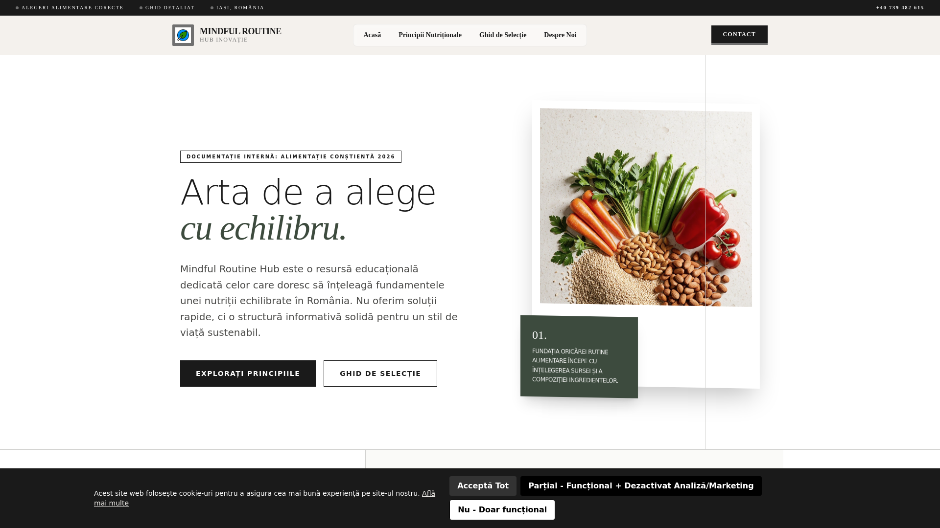 website screenshot of https://mindfulroutinehubau.info/