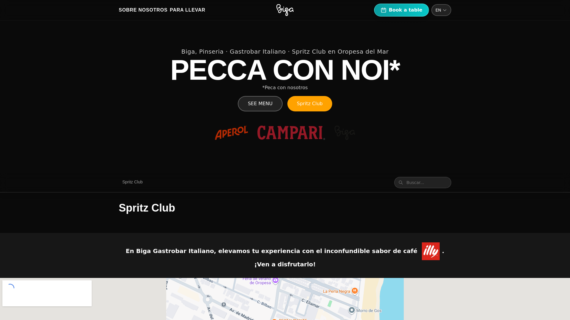 website screenshot of https://bigabooking.pages.dev/