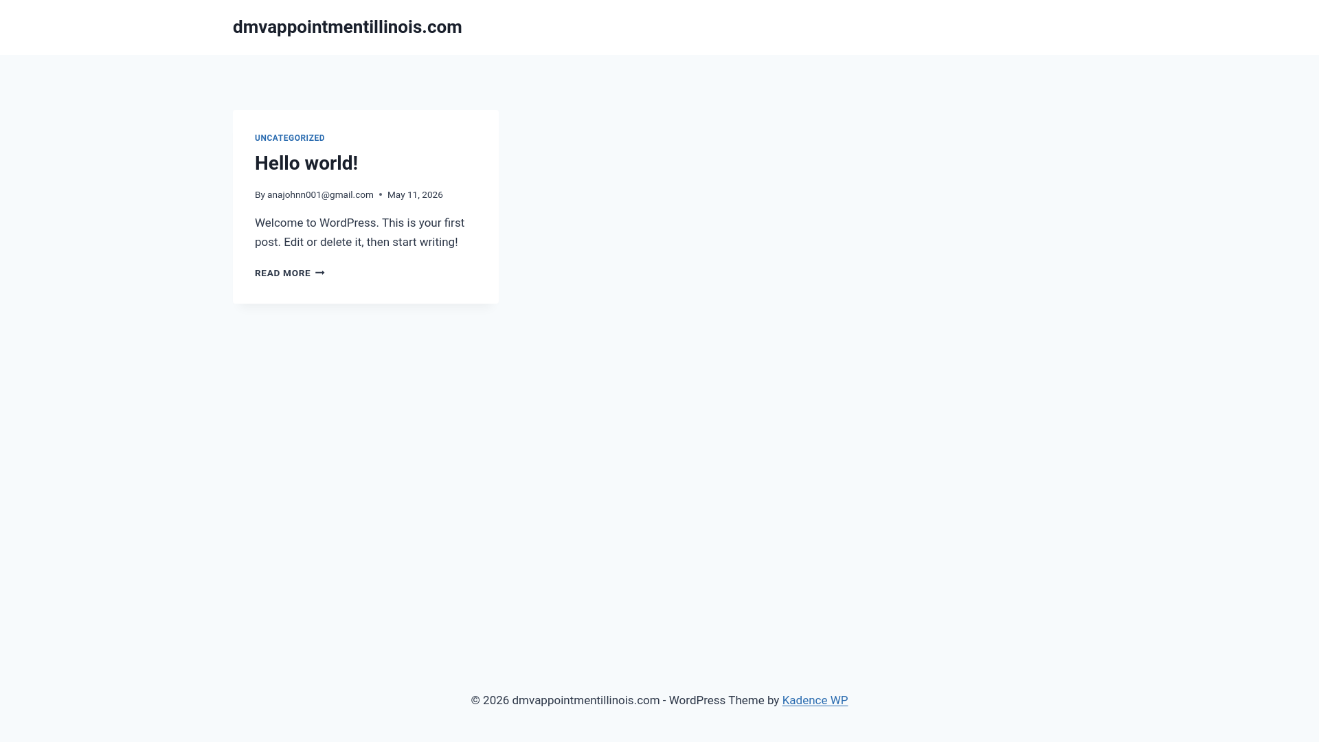 website screenshot of https://dmvappointmentillinois.com/