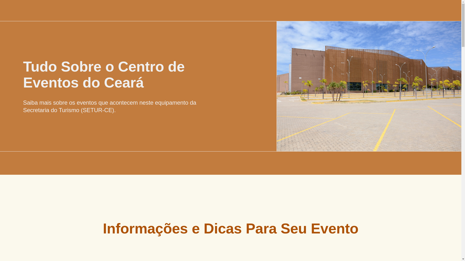 website screenshot of https://centrodeeventosfortaleza.com.br/