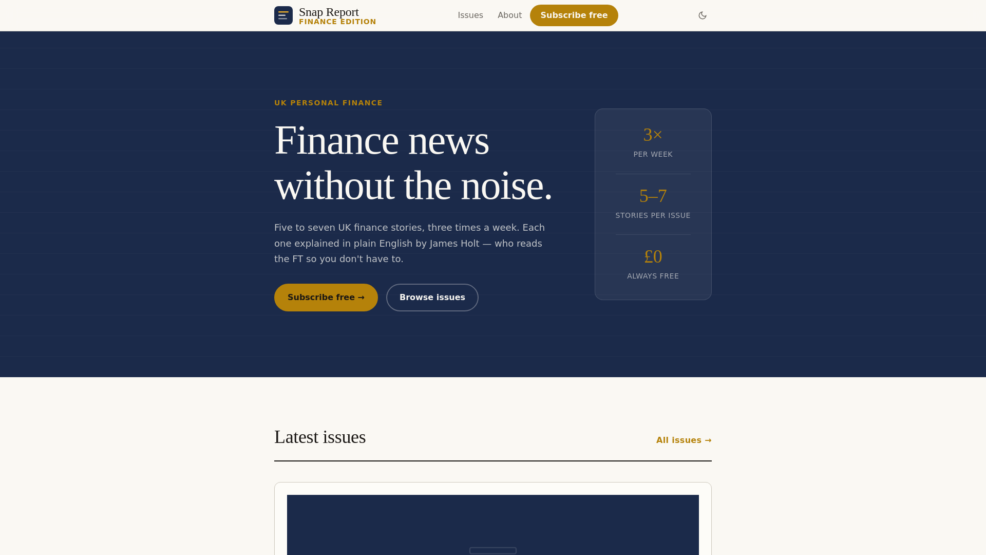 website screenshot of https://snap-report-finance.pages.dev/