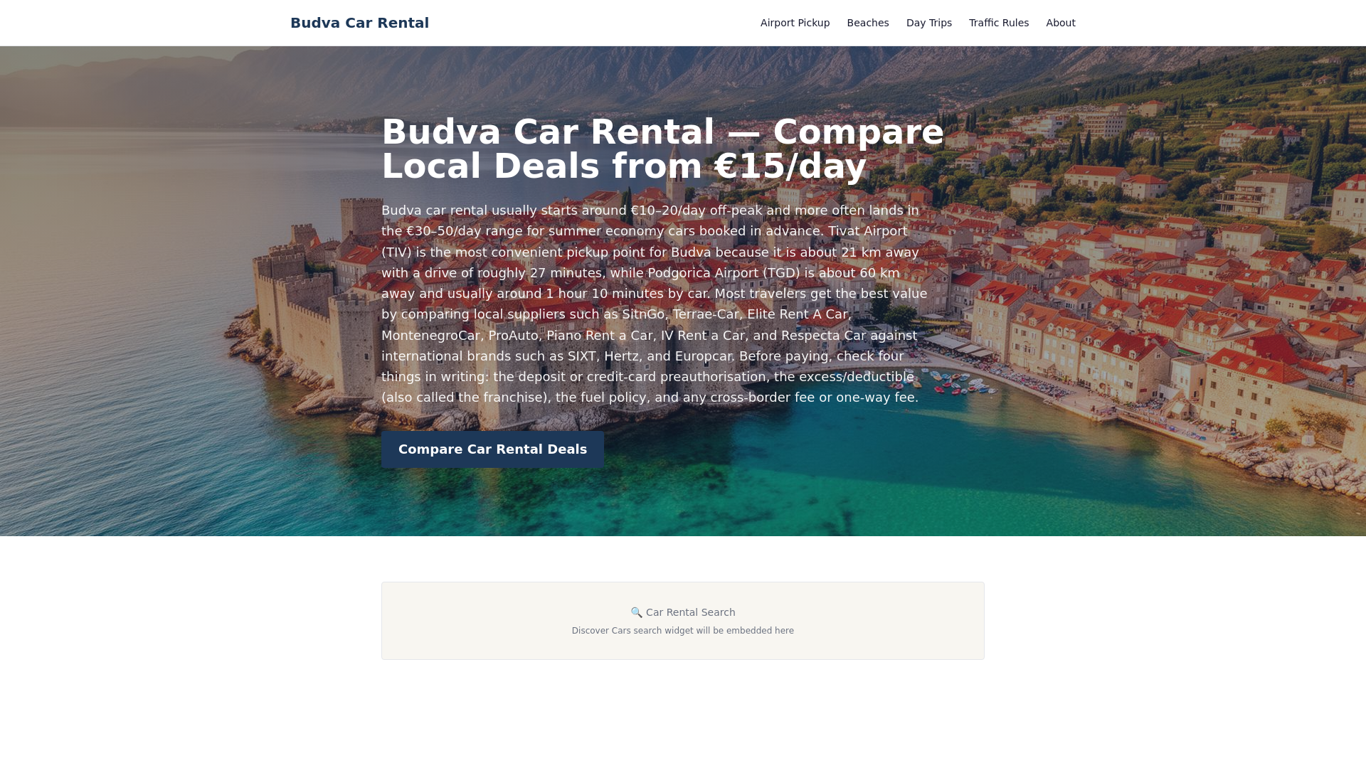 website screenshot of https://adriatic-wheels-guide.pages.dev/