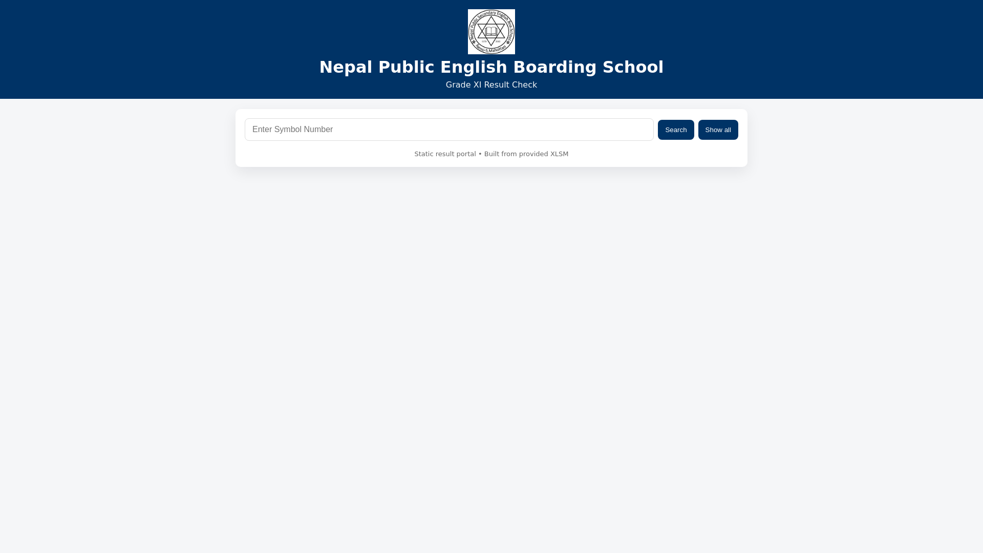 website screenshot of https://npresultsrecheck2081.pages.dev/