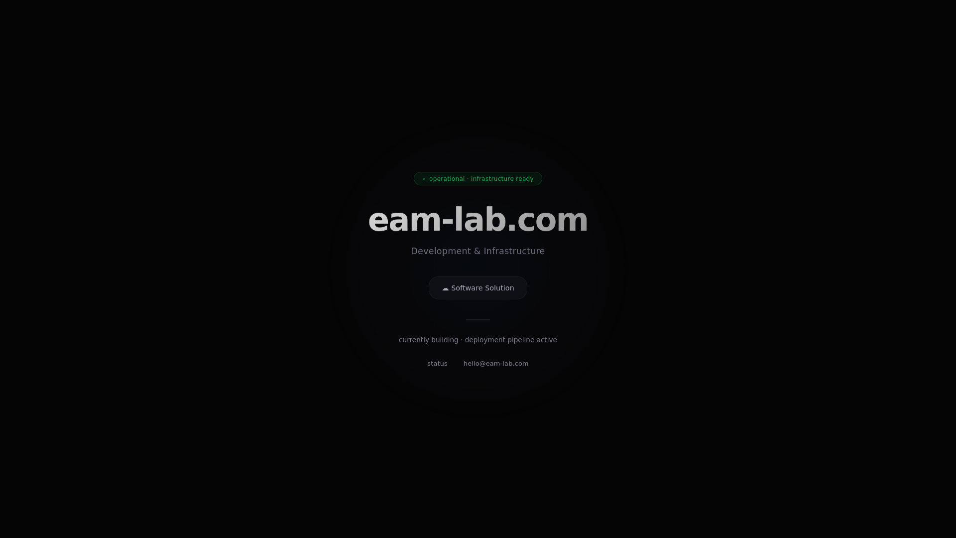 website screenshot of https://eam-lab.com/