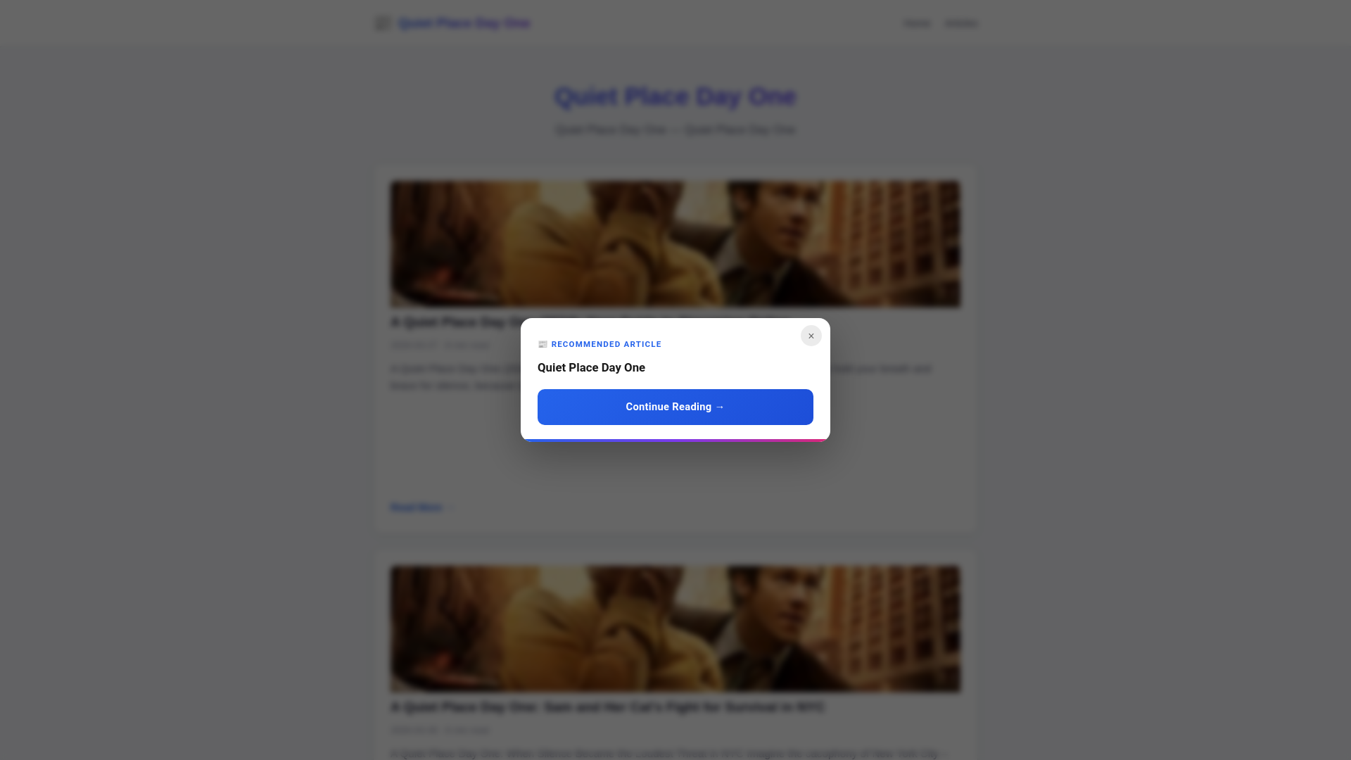 website screenshot of https://quiet-place-day-one.pages.dev/