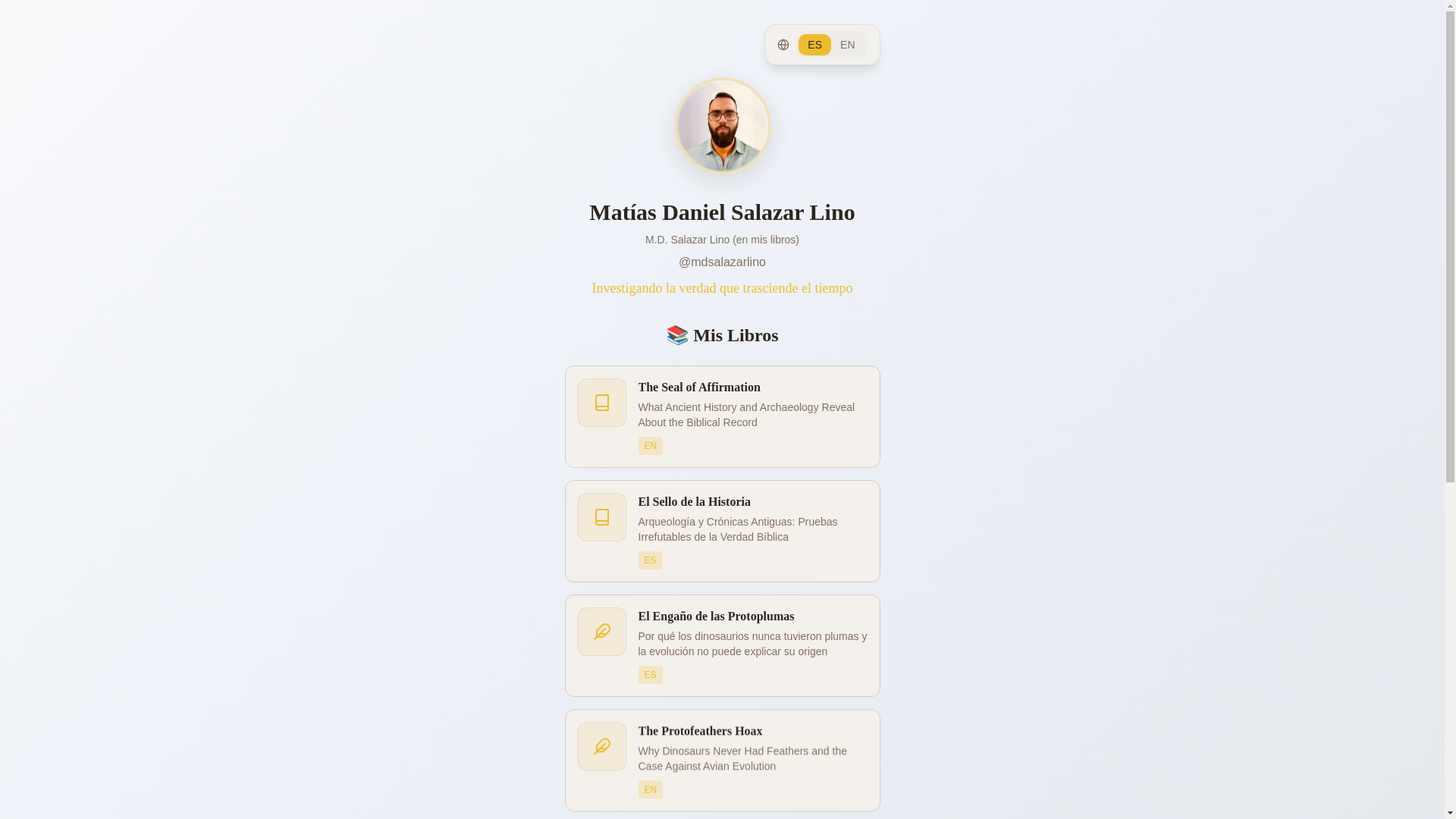 website screenshot of https://md-salazar.org/