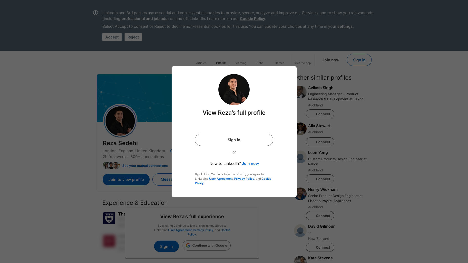 website screenshot of https://reza-sedehi.is-great.org/