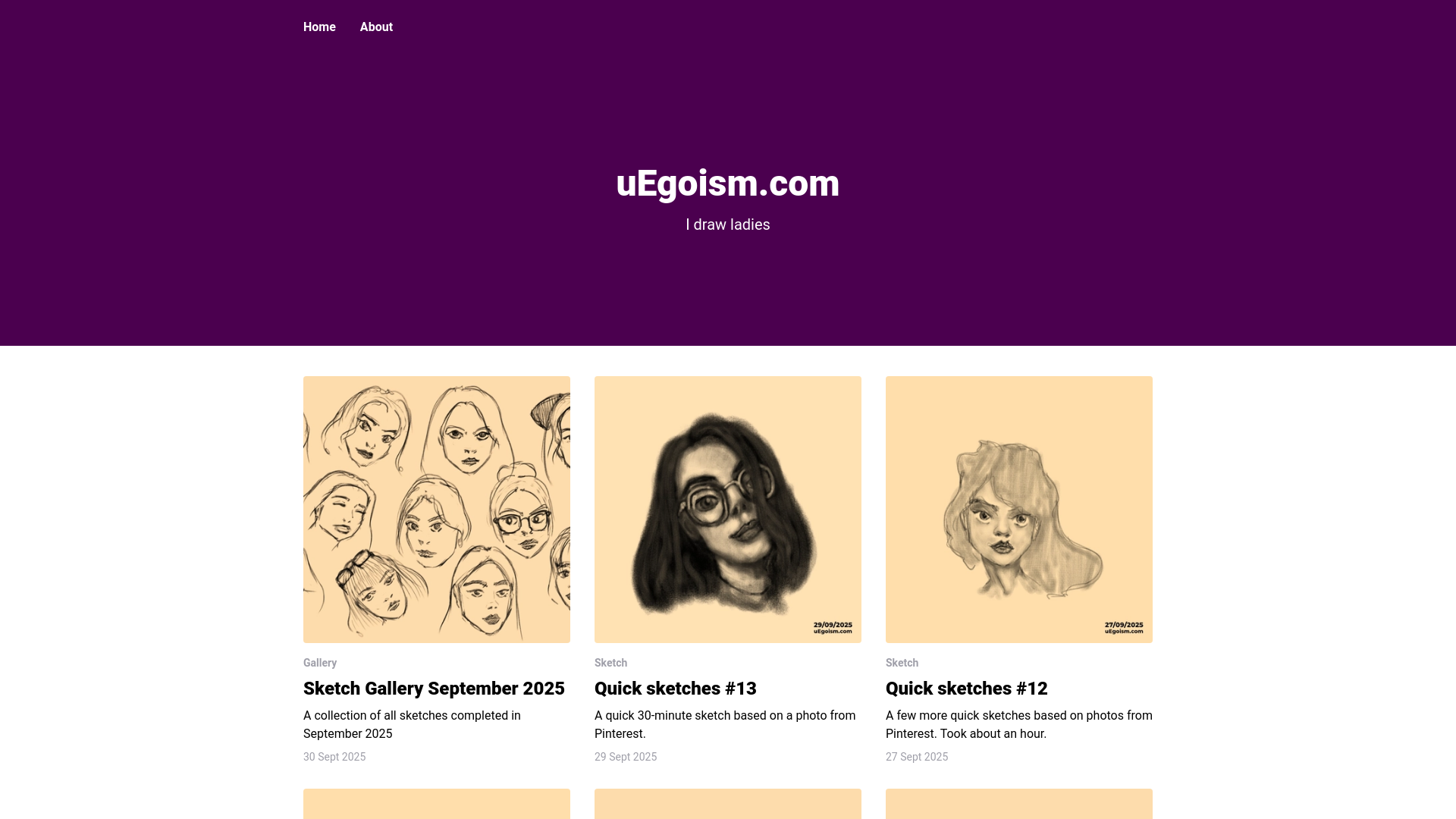 website screenshot of https://uesite-7t6.pages.dev/