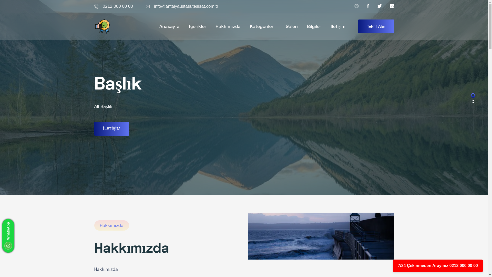 website screenshot of https://antalyaustasutesisat.com.tr/