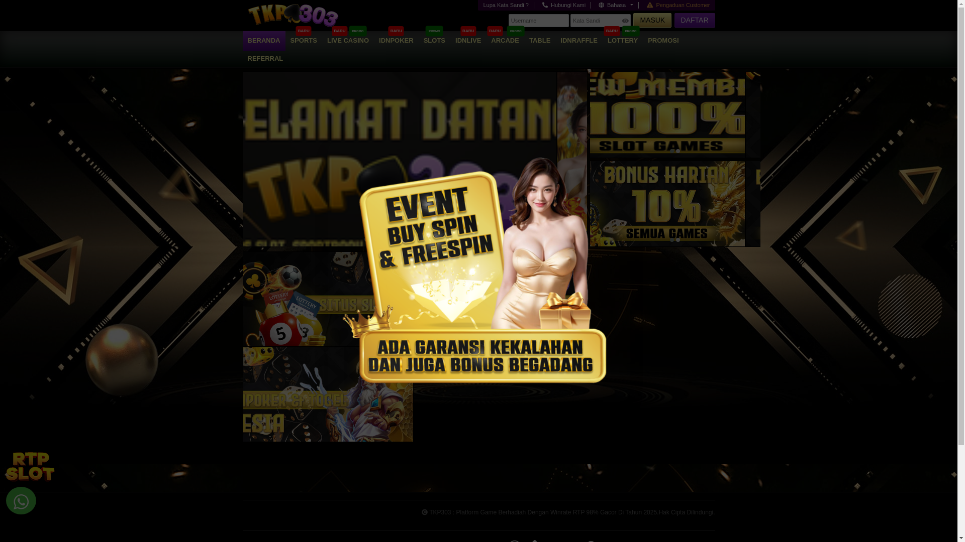 website screenshot of https://tkp303z.com/
