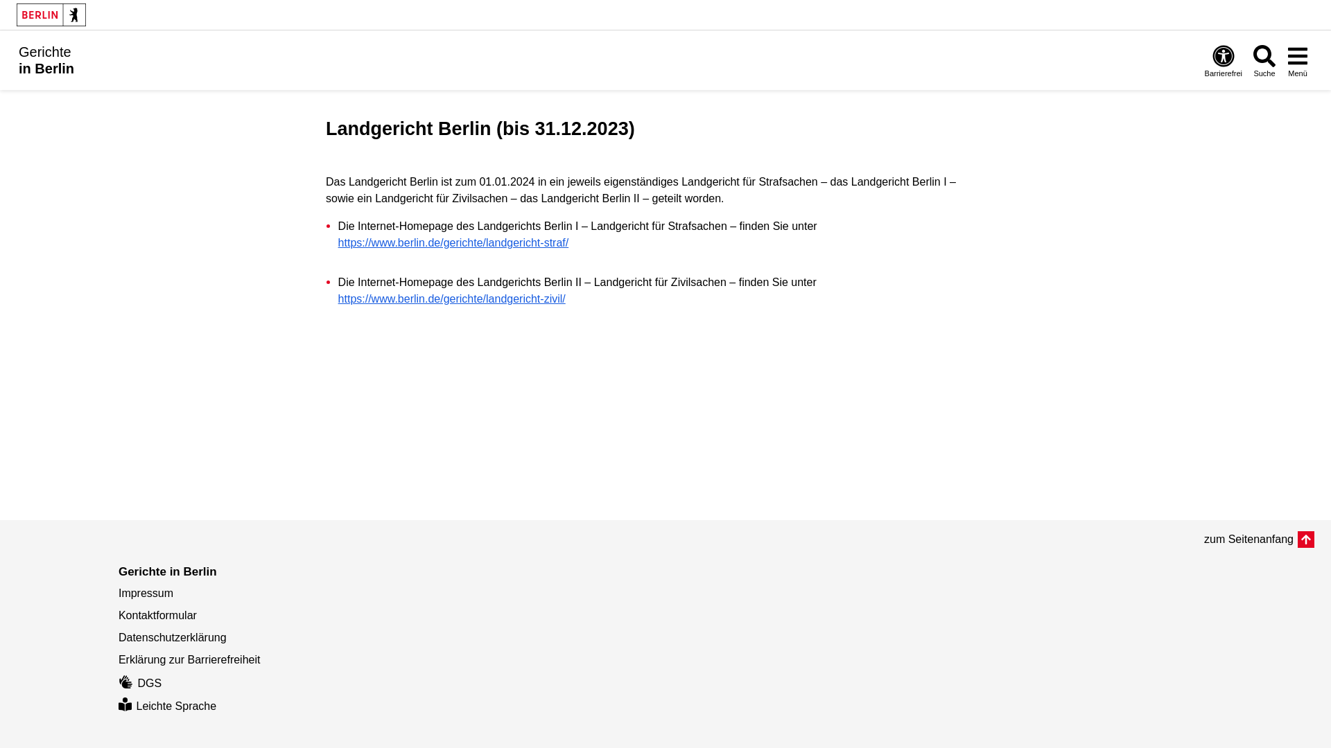 website screenshot of https://lgberlin.de