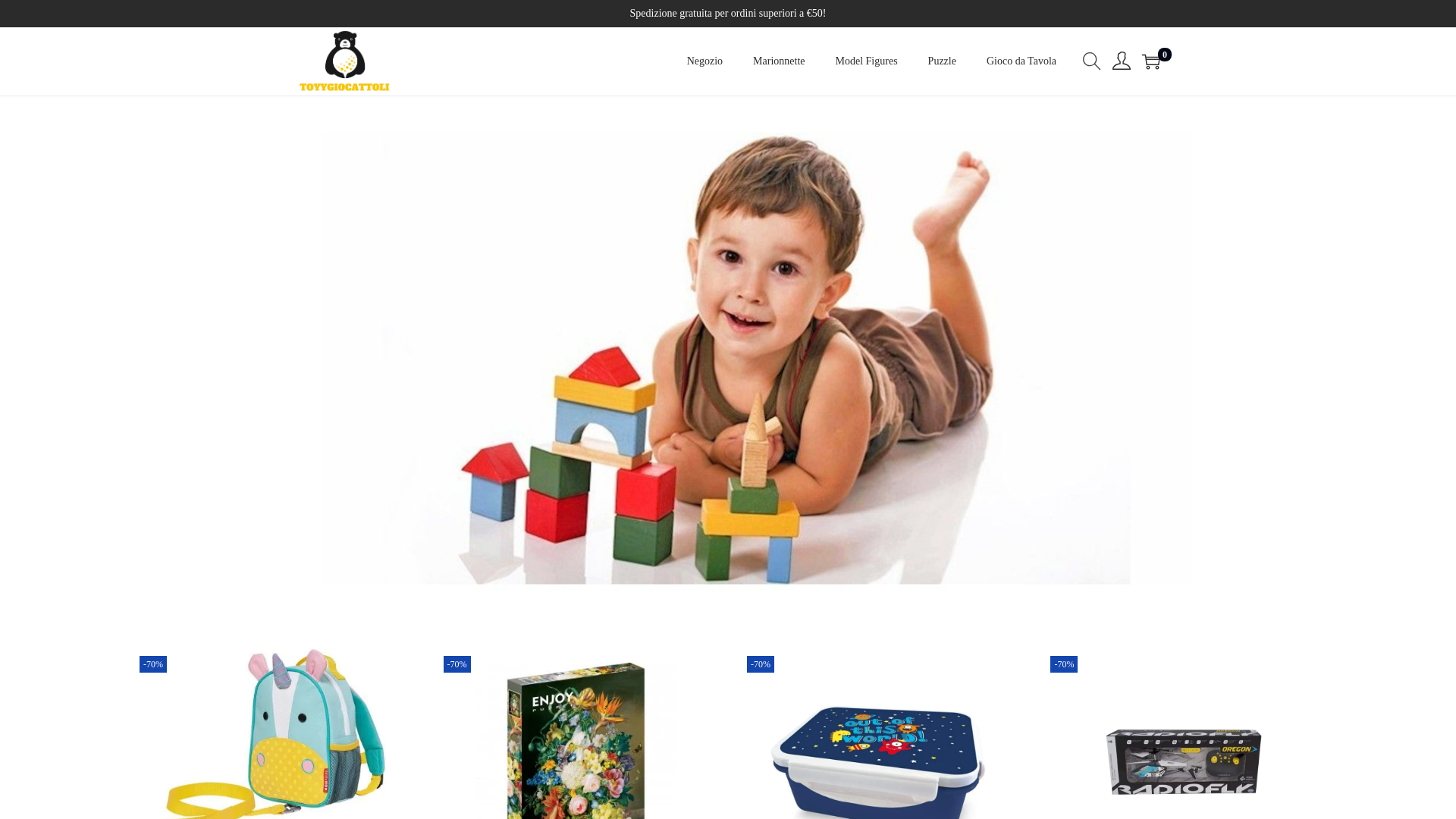 website screenshot of https://toyygiocattoli.com
