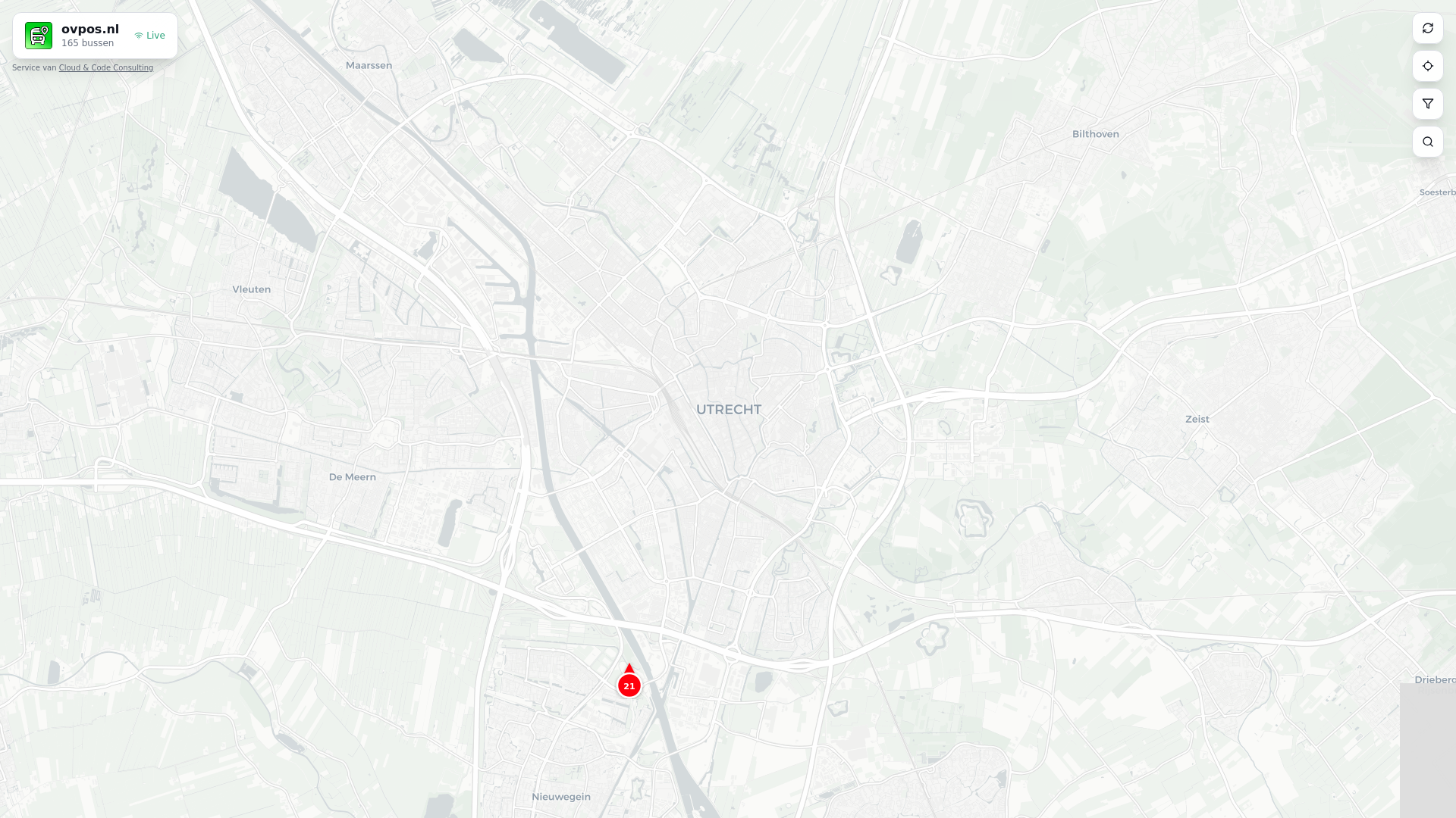 website screenshot of https://ovpos.nl/