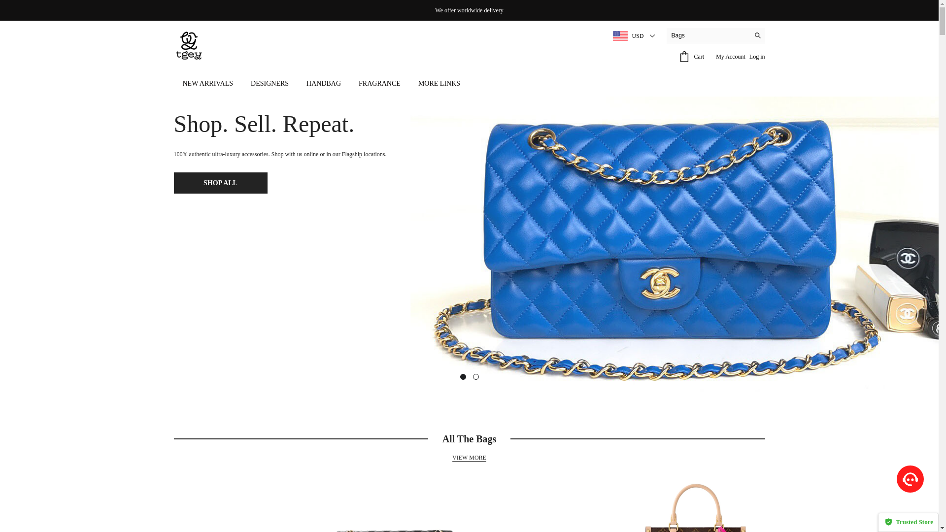 website screenshot of https://velvetboxbag.com/