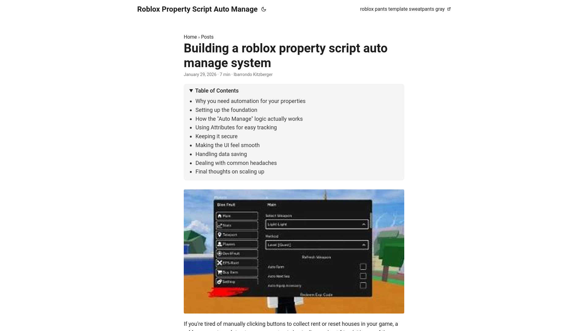 website screenshot of https://roblox-property-script-auto-manage.pages.dev/